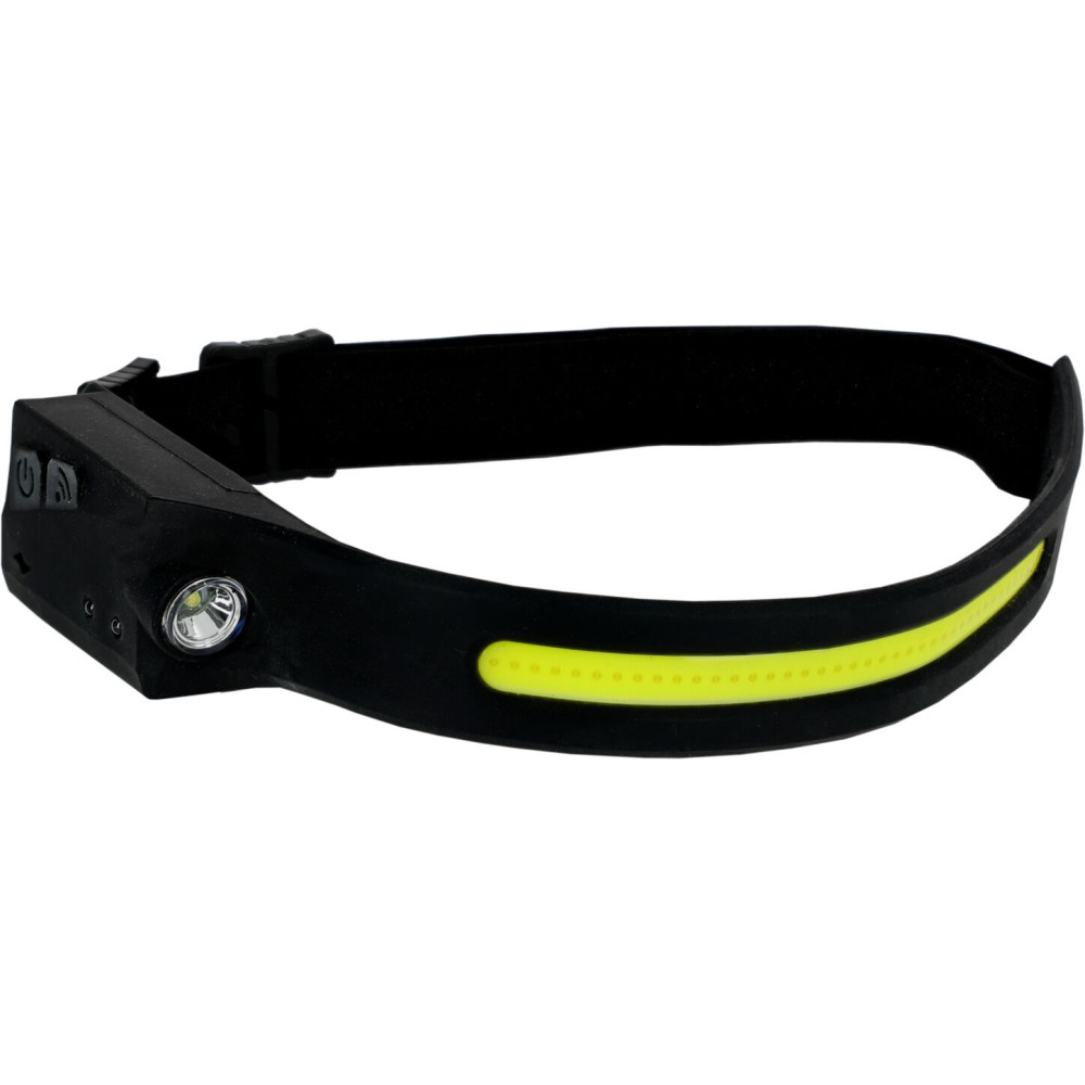Latarka czołowa, usb-c, cob+xpe, 300lm, czuj. ruchu, proline Latarka czołowa, usb-c, cob+xpe, 300lm, czuj. ruchu, proline