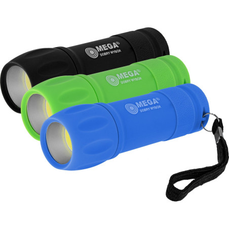 Ficklampa cob, 3xaaa, 100lm