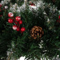 Krans - snöig juldekoration på Ruhhy 22302