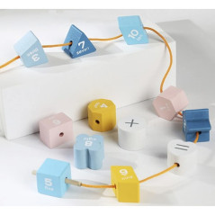 Sorter - träkub sensorisk 22885