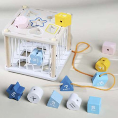 Sorter - träkub sensorisk 22885