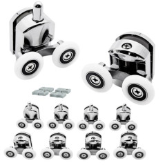 Hjul till duschhytt - 8 st. Ruhhy 22900