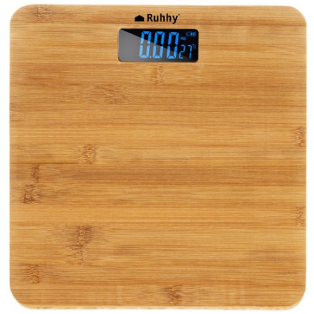 Badrumsvåg LCD-trä Ruhhy 22522