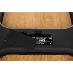 Badrumsvåg LCD-trä Ruhhy 22522