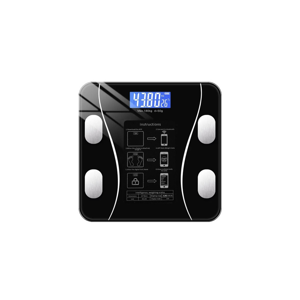 Waga łazienkowa LCD- analityczna Ruhhy 22525