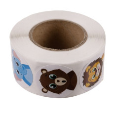 Motiverande klistermärken - rulle med 500 stycken. Kruzzel 22947