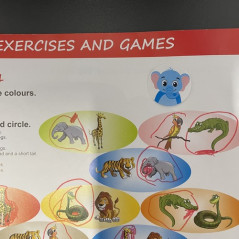 Motiverande klistermärken - rulle med 500 stycken. Kruzzel 22947