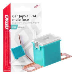 Säkringen för bilar japval pal hane 48mm 20a amio-03417
