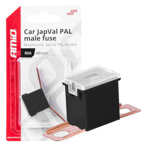 Säkring för bil japval pal hane 48mm 80a amio-03423