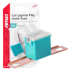 Säkring för bil japval pal hane 62mm 20a amio-03426