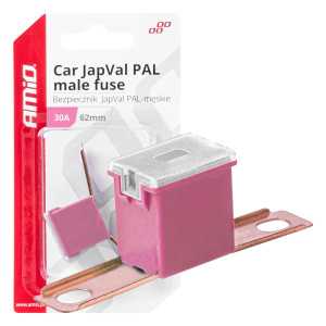 Säkring för bil japval pal hane 62mm 30a amio-03427