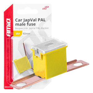 Säkring för bil japval pal hane 62mm 60a amio-03430