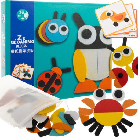 Träpussel - pussel Kruzzel 22426