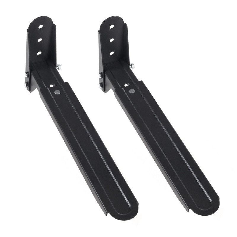 MC-776 B 51505 Svart mikrovågsugnshållare upp till 20 kg