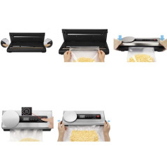 Svetsmaskin för folie med vikt och rulluppsättning RUHHY