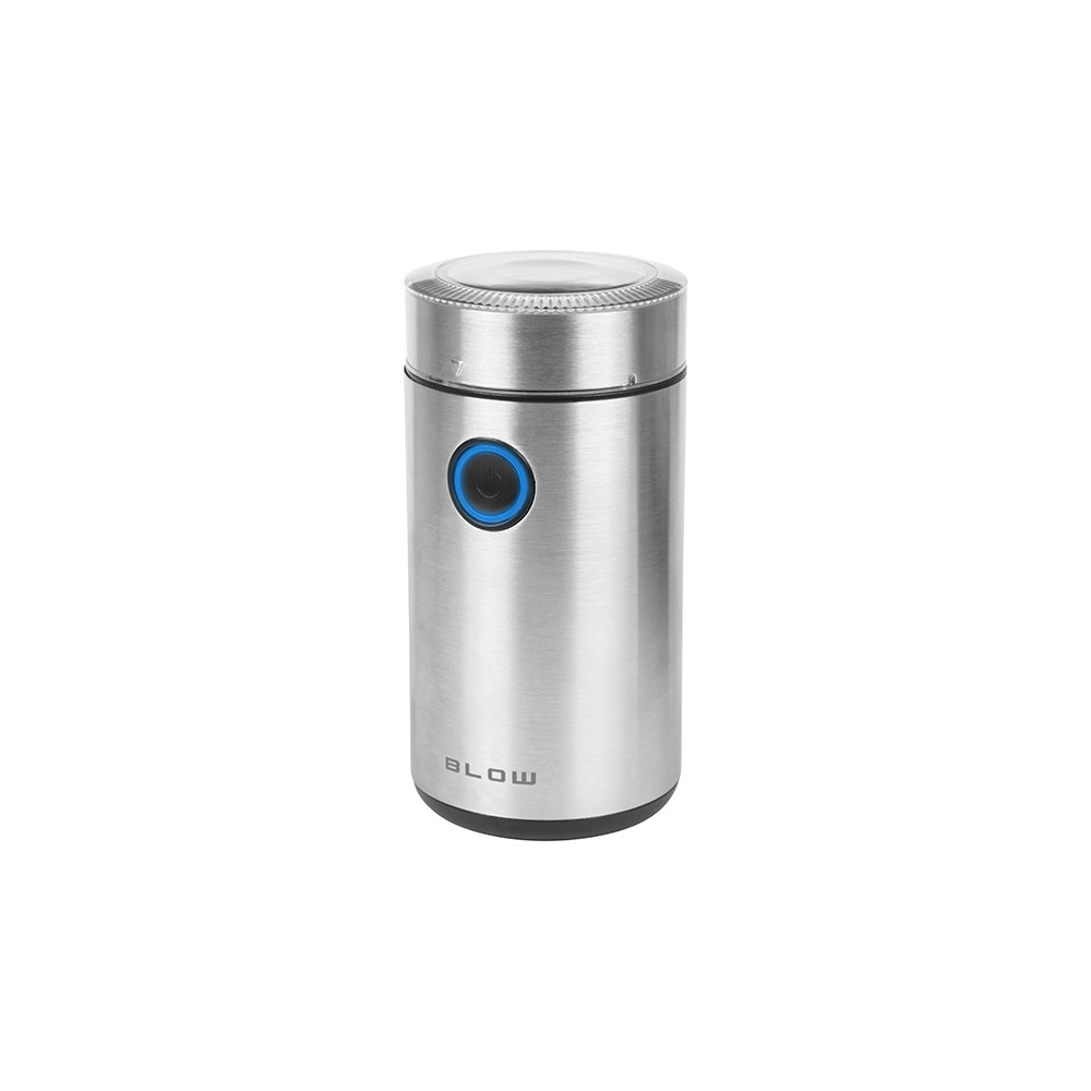 44-018- Kaffekvarn blow silver
