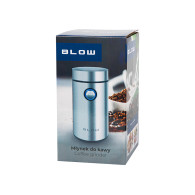 44-018- Kaffekvarn blow silver