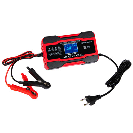 58-683- Automatisk batteriladdare 12v/10a-24v/5a blow