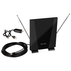 21-050- Aktiv DVB-T-antenn ATD42 med LTE för inomhus/utomhusbruk