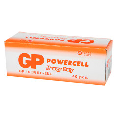 82-631 - Zinkkol-batteri aa 1.5 r6 gp powercell folie 4 st | HandlaSmidigt.se