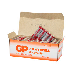 82-631 - Zinkkol-batteri aa 1.5 r6 gp powercell folie 4 st | HandlaSmidigt.se
