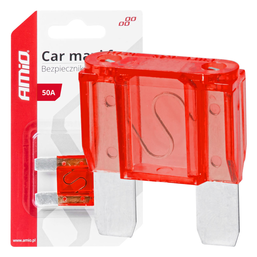Bil säkring maxi 50A amio-03384 Bil säkring maxi 50A amio-03384