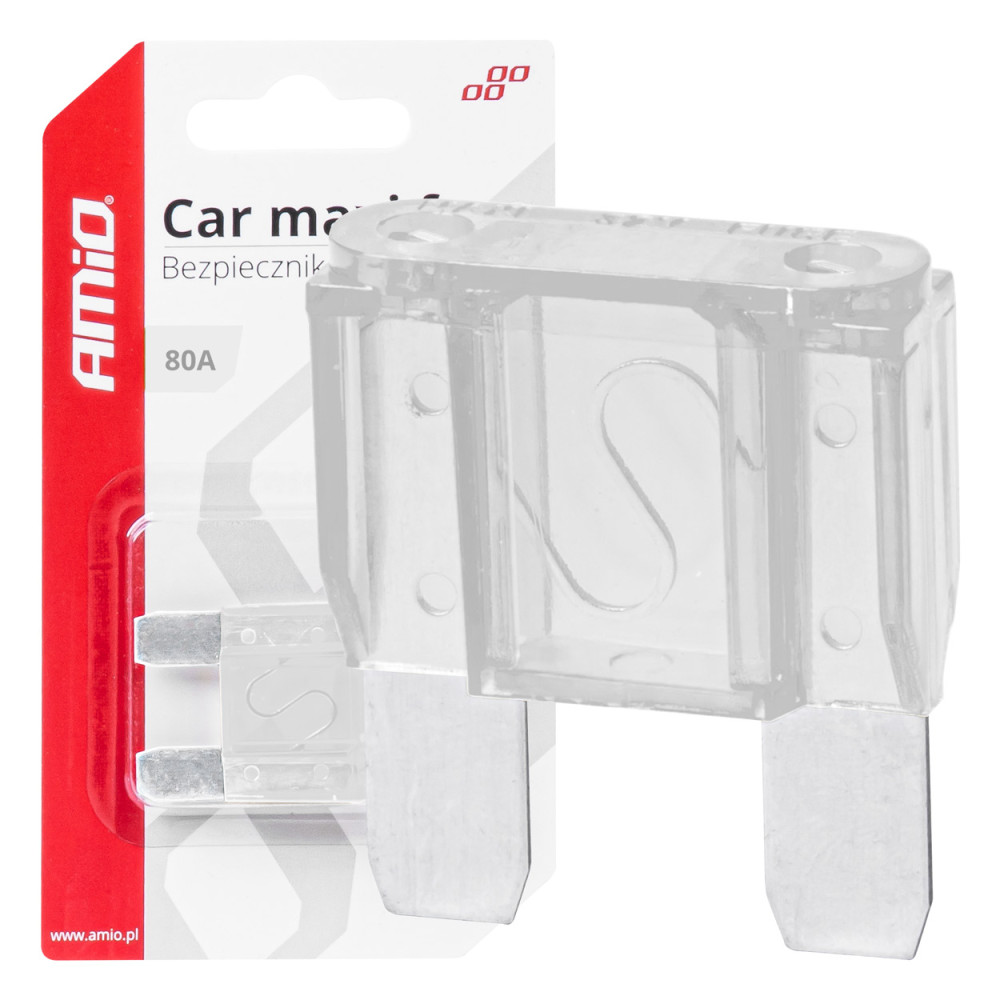 Säkring för bilen maxi 80a amio-03386 Säkring för bilen maxi 80a amio-03386