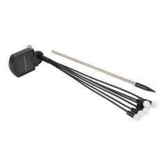67-501- Trädgårds solcellslampa klot 2 st | HandlaSmidigt.se