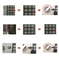 Kassaskåp med kod Malatec 22627