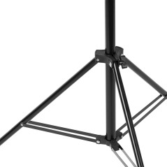 RIGEL LED set: hopfällbar 5-flügelige Werkstattlampe 55W + Stativ + Adapter | HandlaSmidigt.se