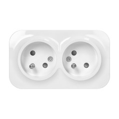 Att göra Dubbeluttag 2x2P+Z, 16A/230VAC, IP20, Vit 10 stycken | HandlaSmidigt.se