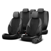 Sv: Komplett sätesöverdrag för bilstolar Otom Advanced 204 svart babyface 3-zip