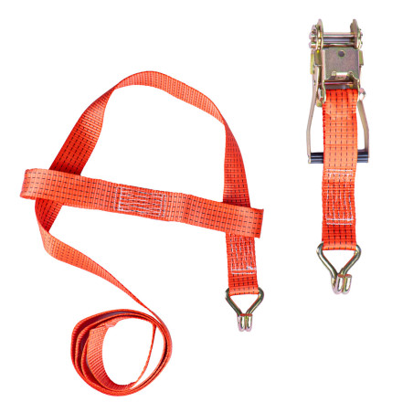 Transportsele med spännare och krok 5 ton 5000 kg 50 mm 3 m amio-03317