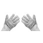 Svetsningshandskar med långt skaft och kevlartråd, MAG typ A, EN 388: 4332X & EN 407: 442X4X.