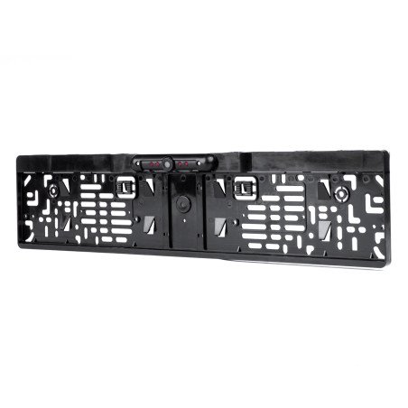Backkamera parkering hd-404 i nummerskyltsram 720p 12v amio-03542