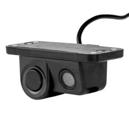 Backkamera med parkeringssensor 2-i-1 720p 12v hd-601 amio-03540