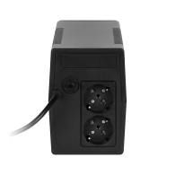 Nödströmsaggregat för dator UPS REBEL modell Nanopower 850 (offline, 850 VA / 480 W, 230 V, 50 Hz)