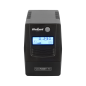Nödströmsaggregat för dator UPS REBEL modell Nanopower Plus 850 (offline, 850VA / 480W, 230 V, 50Hz, LCD, USB, RJ45)