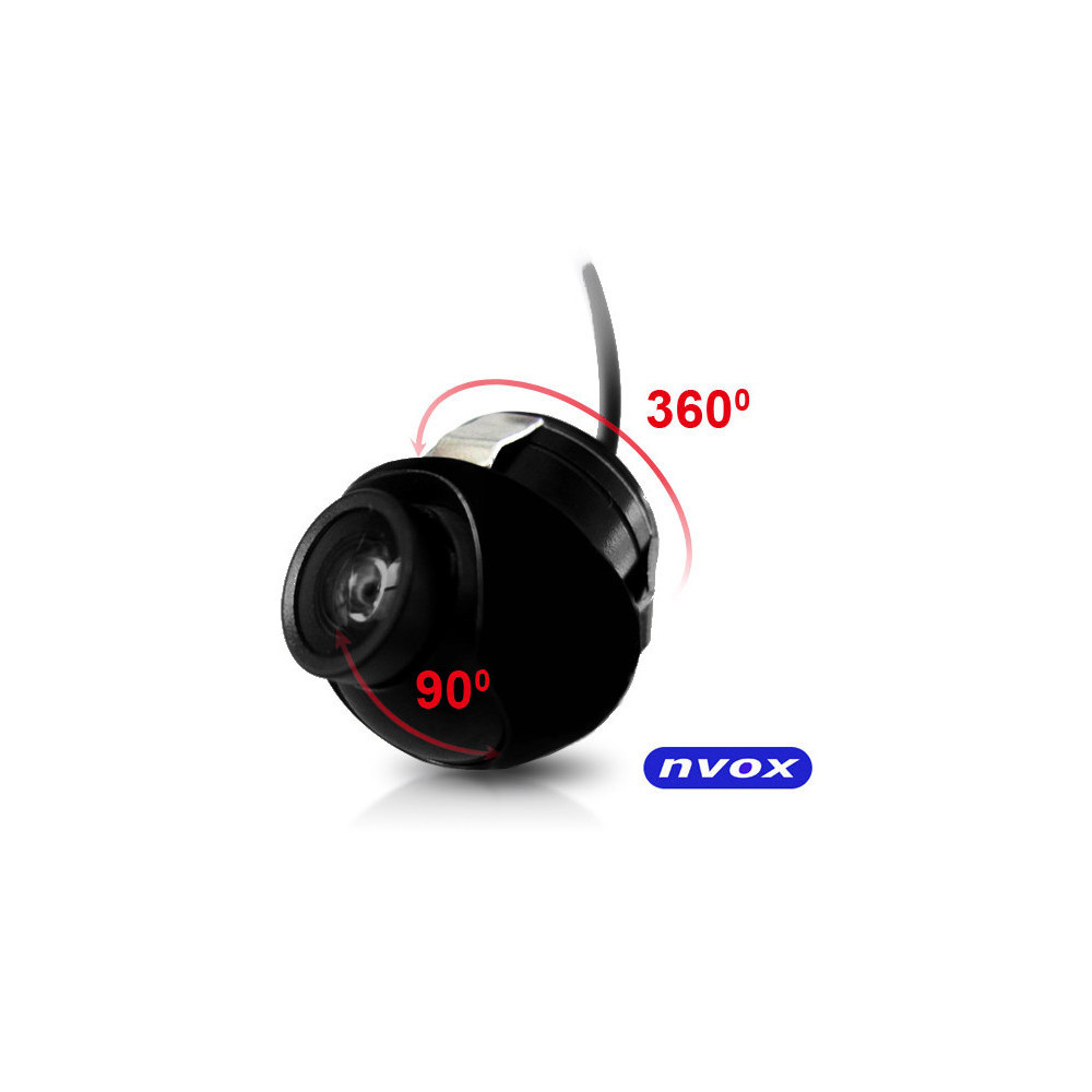 Bilbana backkamera NTSC med 360 graders rotation... (NVOX CM360 NTSC)