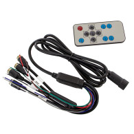 Bilskärmen eller fristående LCD 10 tum med stöd för upp till 4 kameror 4PIN 12V 24V... (NVOX)