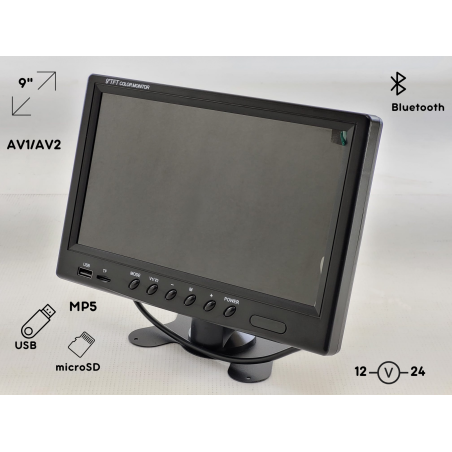 NVOX HT 970 Bilkamera eller nackstödsmonitorn LCD 7 tum AV-övervakning... (NVOX HT)