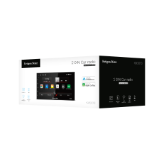 Bilstereo Kruger&Matz KM2010 CarPlay/AndroidAuto | HandlaSmidigt.se