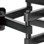 Fäste för Maclean TV, max vesa 600x400, passar till böjda TV, 37-80 tum, 40 kg, MC-710N