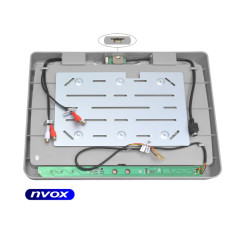 Hängande takmonterad LCD-skärm 22 tum LED USB SD IR FM... (NVOX RF2289U GR)