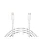 66-158- USB-C-anslutning - iPhone 1m vit påse