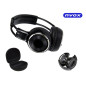 Trådlösa hörlurar med infraröd IR och fodral... (IRV8512 CASE)