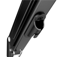 Fäste för 2 Maclean-skärmar, gasfjäder, 13'-27', 7 kg, svart, MC-861N | HandlaSmidigt.se