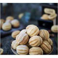 Våffeljärn - form för Ruhhy-nötter 22724