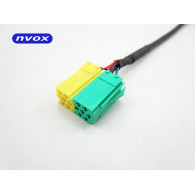 Digital växlare emulator MP3 USB SD för TOYOTA CITROEN PEUGEOT... (NVOX NV1086M TOY AYGO C1 PEU10)