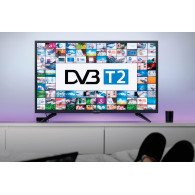 Telewizor Kruger&Matz 24' HD DVB-T2 H.265 HEVC   230/12V